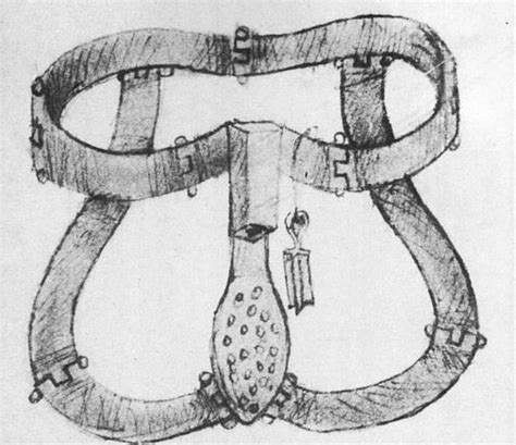 virginity belt|Chastity belts and birthing girdles .